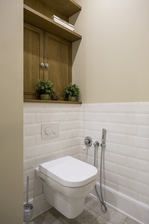 Фотография: в стиле , Современный, Квартира, Проект недели, Москва, Михаил Свистунов, Наталия Заворотищева, «Атмосфера», Старый фонд, Кирпичный дом, 2 комнаты, 40-60 метров – фото на INMYROOM