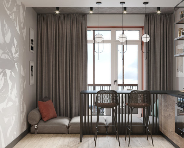 Фото из портфолио Проект интерьера в  ЖК Vivanova, Академгородок – фотографии дизайна интерьеров на INMYROOM