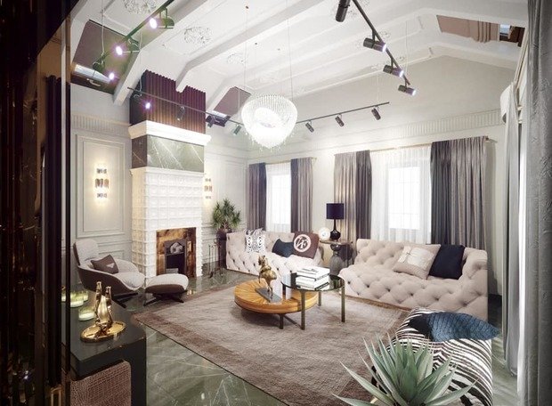 Фото из портфолио Дом  в  Москве – фотографии дизайна интерьеров на INMYROOM