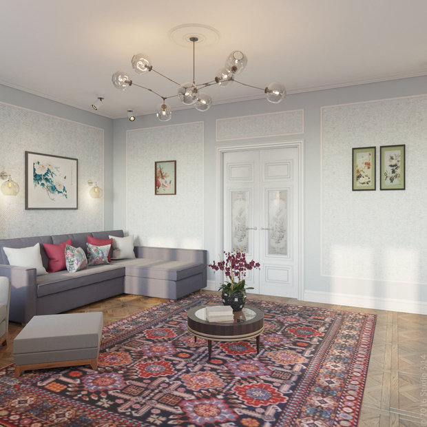 Фото из портфолио Квартира с историей – фотографии дизайна интерьеров на INMYROOM