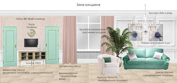 Фото из портфолио Салон красоты  – фотографии дизайна интерьеров на INMYROOM