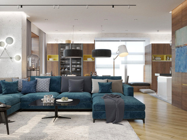 Фото из портфолио Дом в Лапино 1-ый, 2-ой этаж, Москва – фотографии дизайна интерьеров на INMYROOM