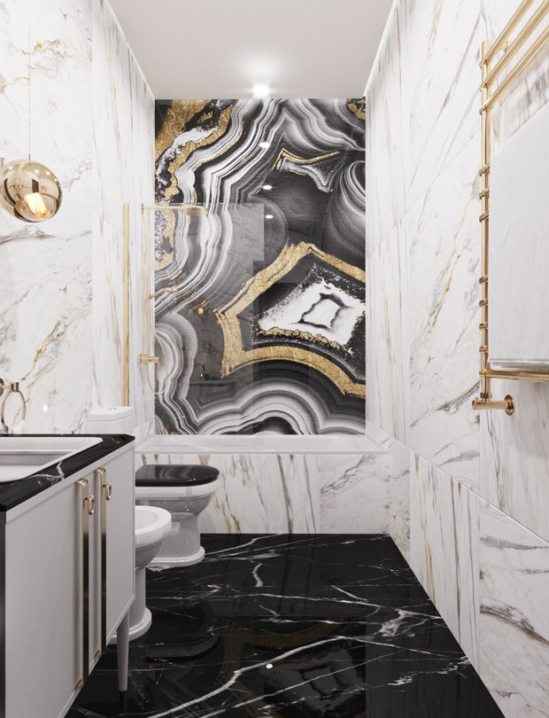 Фото из портфолио Апартаменты в ЖК Аю-Даг 1713 – фотографии дизайна интерьеров на INMYROOM