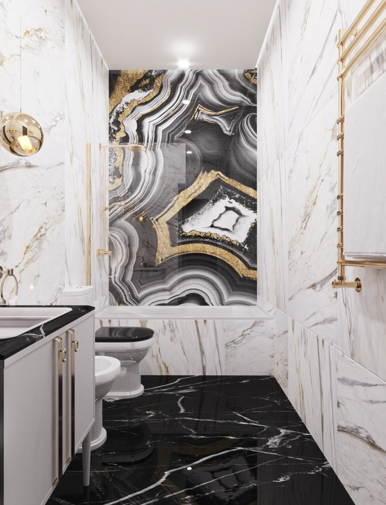 Фото из портфолио Апартаменты в ЖК Аю-Даг 1713 – фотографии дизайна интерьеров на INMYROOM Фото из портфолио Апартаменты в ЖК Аю-Даг 1713 – фотографии дизайна интерьеров на INMYROOM