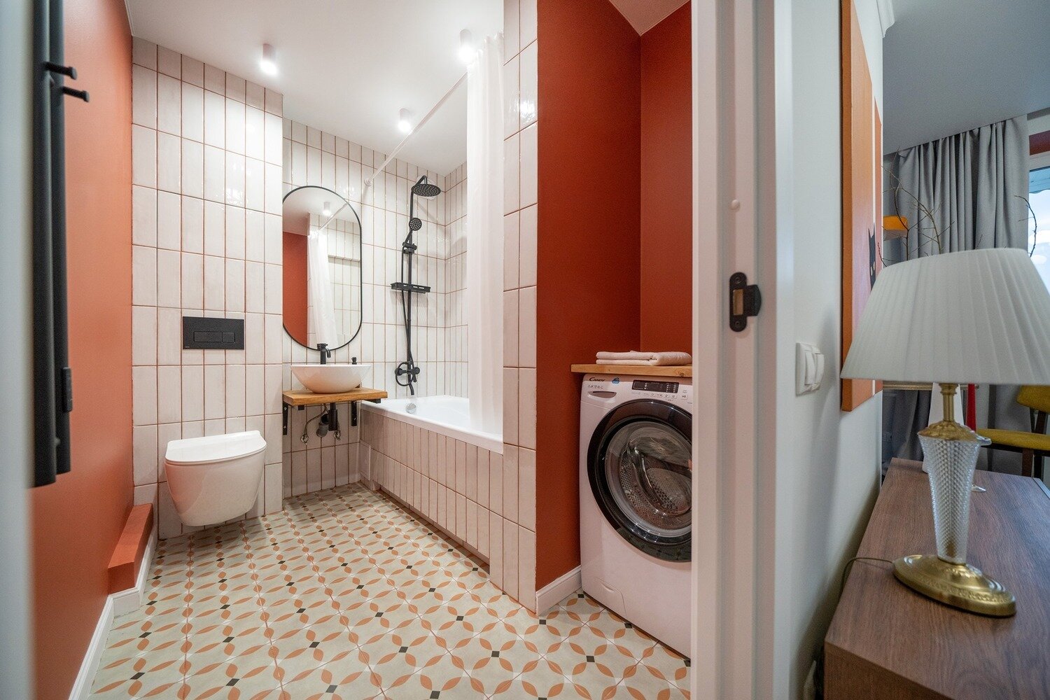 Фотография: Ванная в стиле Скандинавский, Современный, Минимализм, Малогабаритная квартира, Квартира, Проект недели, Москва, Кирпичный дом, 2 комнаты, 40-60 метров, Винтажный, Frontstage, Наталья Короткова – фото на INMYROOM Фотография: Ванная в стиле Скандинавский, Современный, Минимализм, Малогабаритная квартира, Квартира, Проект недели, Москва, Кирпичный дом, 2 комнаты, 40-60 метров, Винтажный, Frontstage, Наталья Короткова – фото на INMYROOM