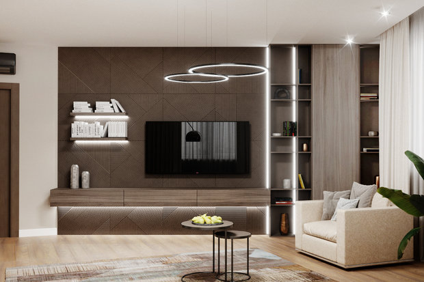 Фото из портфолио Квартира в Москве – фотографии дизайна интерьеров на INMYROOM
