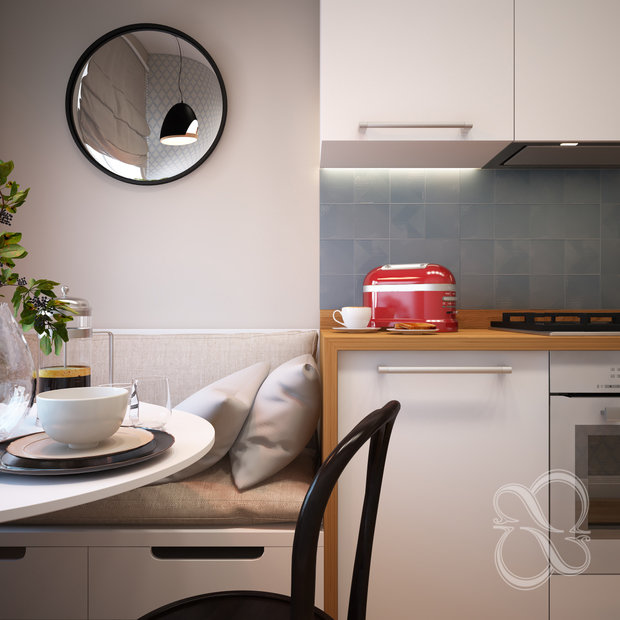Фото из портфолио Проект: Scandinavian Life 1 – фотографии дизайна интерьеров на INMYROOM
