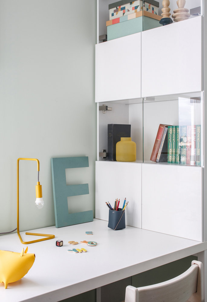 Фотография: Детская в стиле Современный, Квартира, Проект недели, Москва, Монолитный дом, 4 и больше, Более 90 метров, Юлия Кишкович – фото на INMYROOM