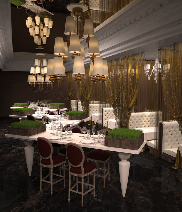 Фото из портфолио Ресторан Philippe – фотографии дизайна интерьеров на INMYROOM