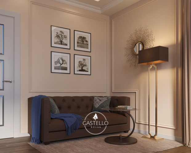 Фото из портфолио Спальня в частном доме – фотографии дизайна интерьеров на INMYROOM