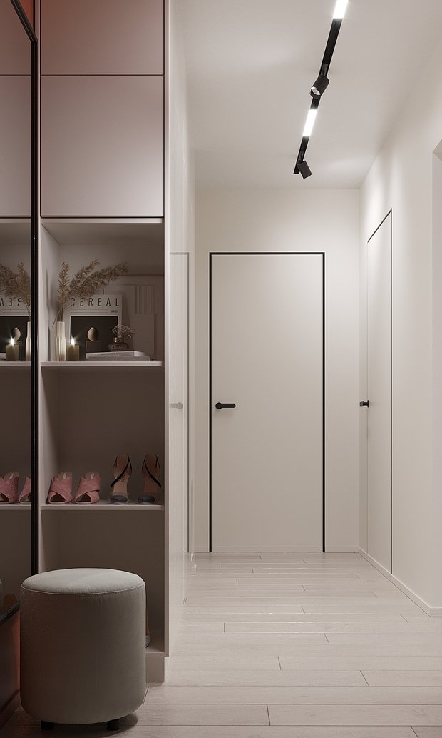 Фото из портфолио Современный интерьер в ЖК «Znak», Ижевск, 73 кв. м2 – фотографии дизайна интерьеров на INMYROOM