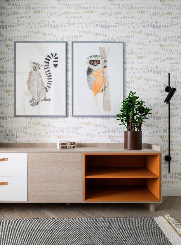 Фото из портфолио Ветвь оливы и бархата – фотографии дизайна интерьеров на INMYROOM