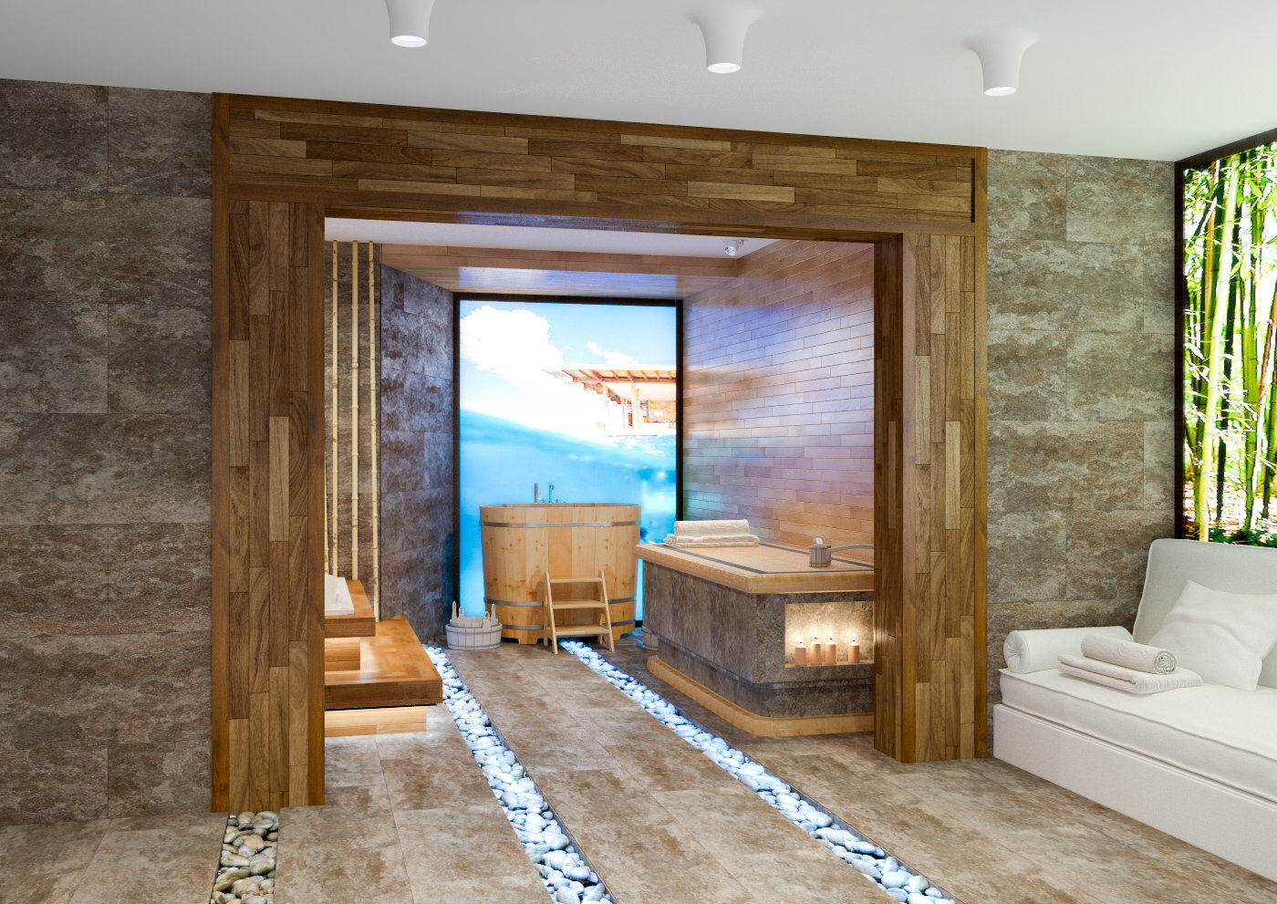 Фото из портфолио Дизайн банного комплекса – фотографии дизайна интерьеров на INMYROOM Фото из портфолио Дизайн банного комплекса – фотографии дизайна интерьеров на INMYROOM