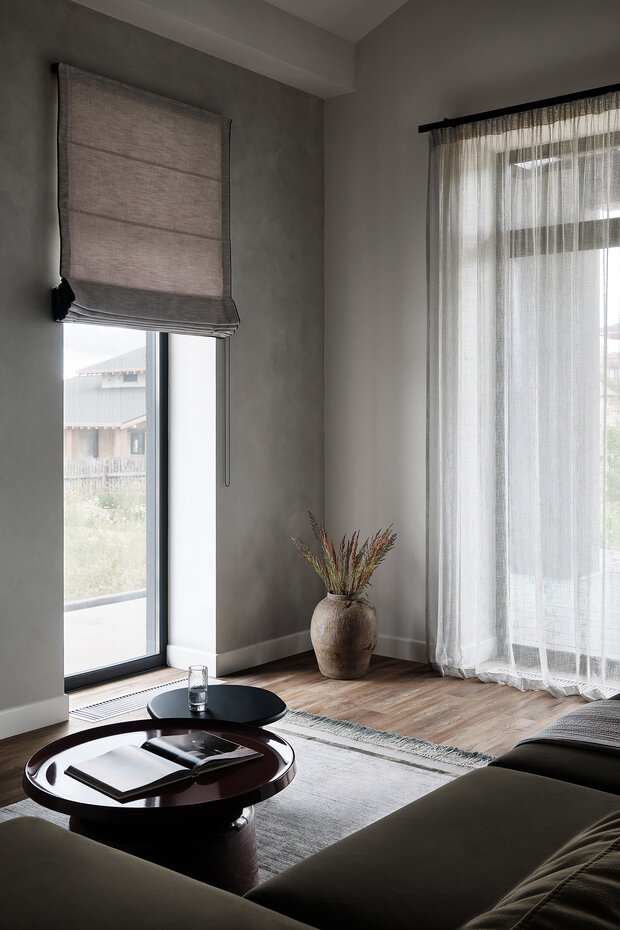 Фотография: Гостиная в стиле Современный, Минимализм, Скандинавский, Дом, Проект дня, Дом и дача, Пермь, 4 и больше, Более 90 метров – фото на INMYROOM