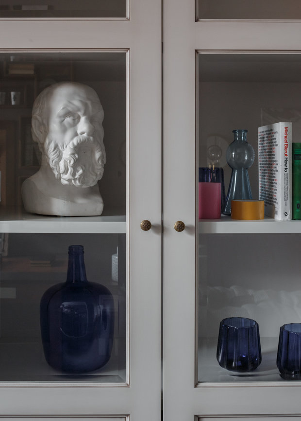 Фотография: Декор в стиле Скандинавский, Современный, Квартира, Проект недели, Москва, Сталинка, Кирпичный дом, 2 комнаты, 40-60 метров, Елена Уранова, Андрей Уранов, Instatus, Михаил Лоскутов – фото на INMYROOM