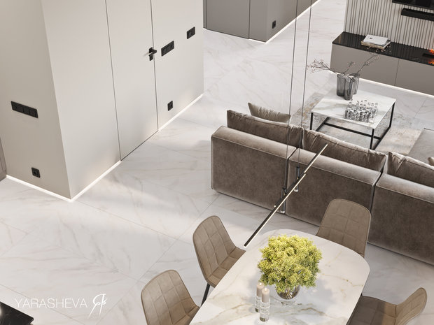 Фото из портфолио ЖК Fresh 92 м кв. – фотографии дизайна интерьеров на INMYROOM