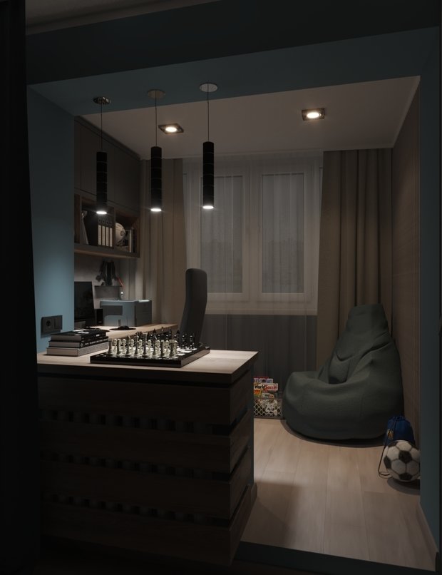 Фото из портфолио Детская комната  – фотографии дизайна интерьеров на INMYROOM
