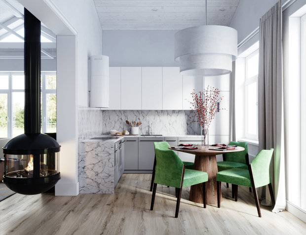 Фото из портфолио Впустить природу – фотографии дизайна интерьеров на INMYROOM