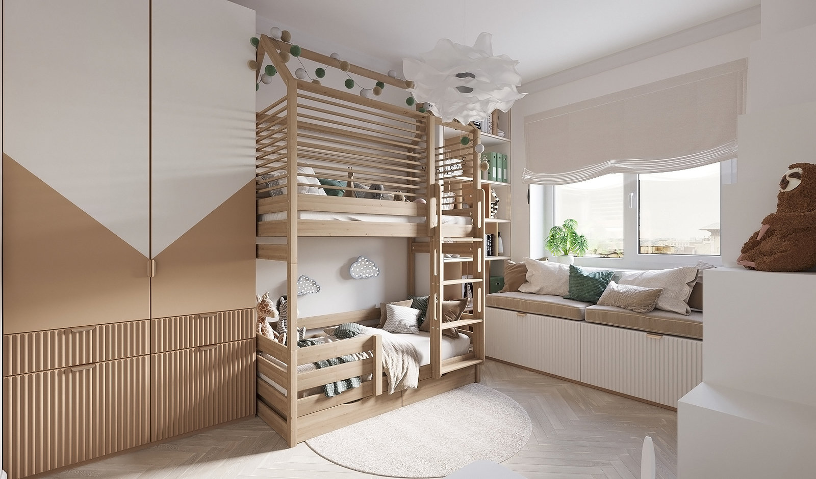 Фото из портфолио Детская комната в современном стиле – фотографии дизайна интерьеров на INMYROOM Фото из портфолио Детская комната в современном стиле – фотографии дизайна интерьеров на INMYROOM