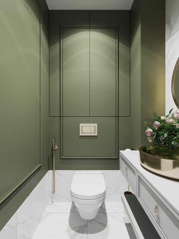 Фото из портфолио Роза в саду  – фотографии дизайна интерьеров на INMYROOM