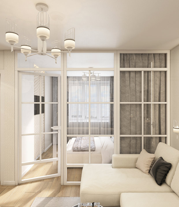 Фото из портфолио Квартира 38,9 м2 (2020) – фотографии дизайна интерьеров на INMYROOM
