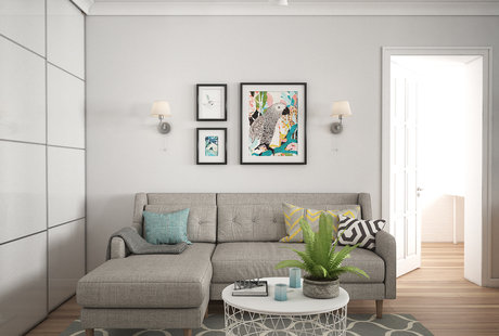 Квартира в Коломенском проезде 43м²