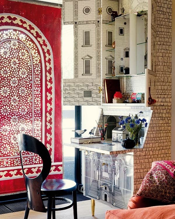 Фотография: Офис в стиле Современный, Восточный, Эклектика – фото на INMYROOM