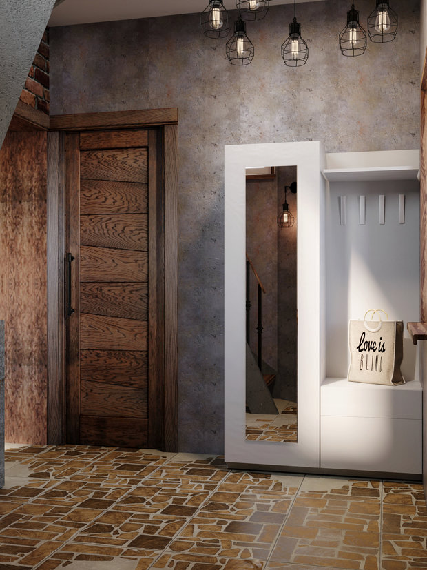 Фото из портфолио Дачный дом в стиле лофт – фотографии дизайна интерьеров на INMYROOM