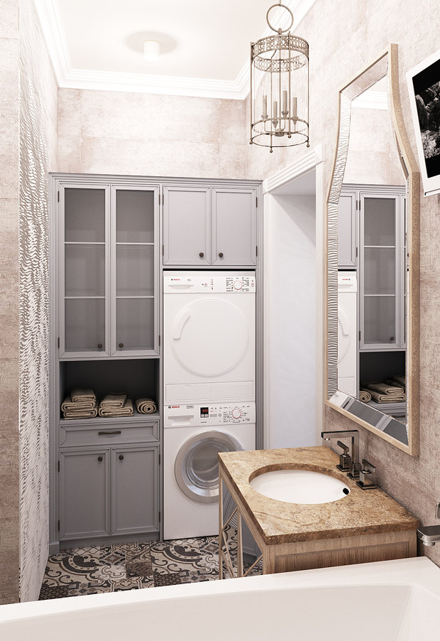 Фото из портфолио 3ья-Песчаная – фотографии дизайна интерьеров на INMYROOM