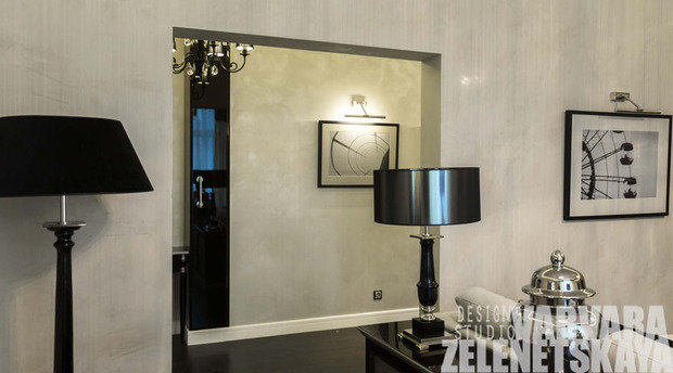 Фото из портфолио Графит и сливки – фотографии дизайна интерьеров на INMYROOM