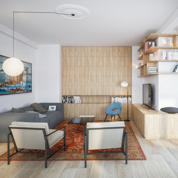 Фото из портфолио Отцы и дети – фотографии дизайна интерьеров на INMYROOM