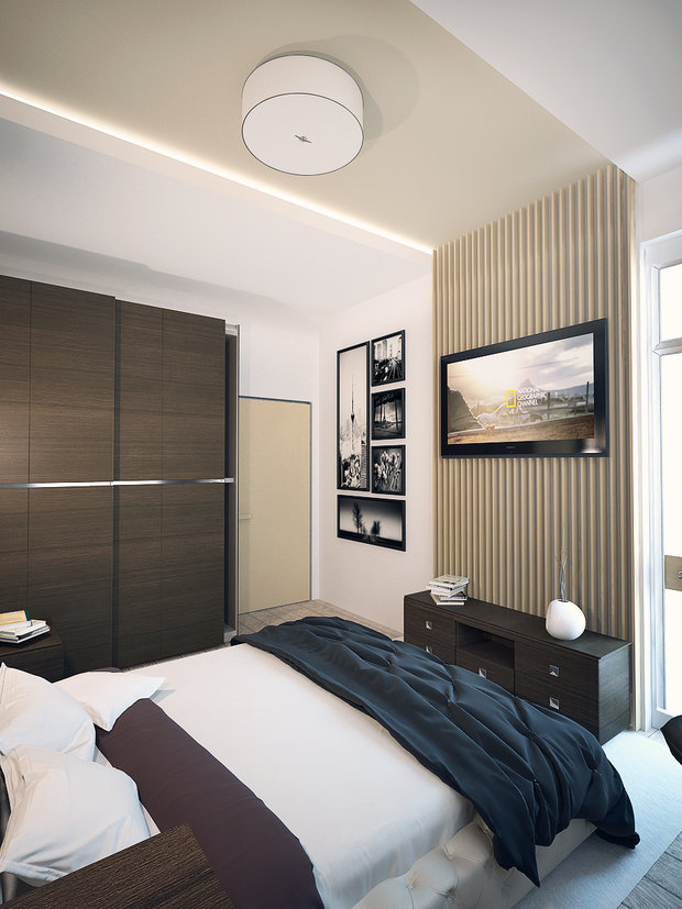 Фото из портфолио Спальня в стиле – фотографии дизайна интерьеров на INMYROOM