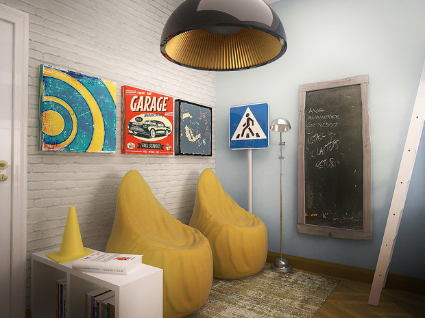 Фото из портфолио Двухкомнатная квартира на Академической площадью 50 кв.м. – фотографии дизайна интерьеров на INMYROOM