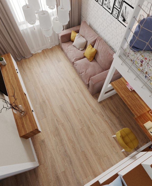 Фото из портфолио ПИОНЕРСКИЙ. РАБОЧАЯ – фотографии дизайна интерьеров на INMYROOM