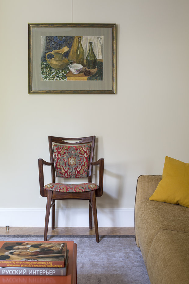 Фотография: Мебель и свет в стиле Прованс и Кантри, Эклектика, Квартира, Проект недели, Москва, Михаил Свистунов, Наталия Заворотищева, Старый фонд, Кирпичный дом, 3 комнаты, 60-90 метров – фото на INMYROOM