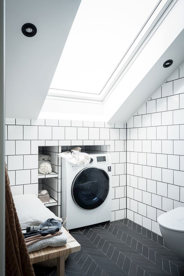 Фотография: Ванная в стиле Скандинавский,  – фото на INMYROOM