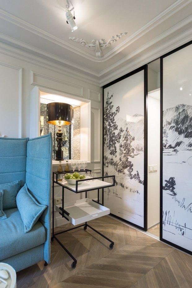 Фото из портфолио Французская гостиная  – фотографии дизайна интерьеров на INMYROOM