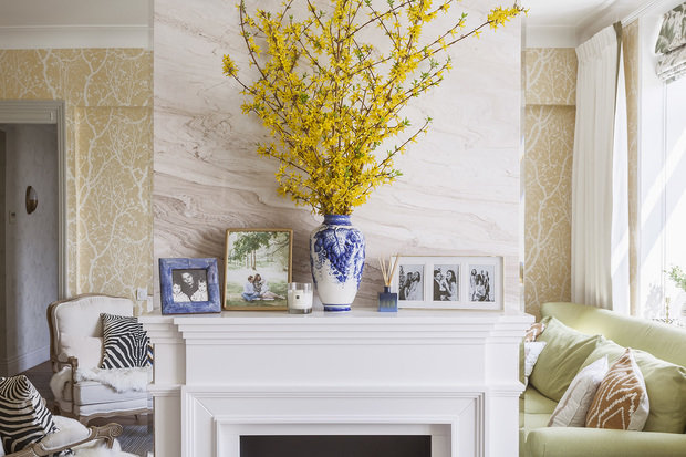 Фотография: Гостиная в стиле Эко, Эклектика, Квартира, Проект недели, Москва, Сталинка, 3 комнаты, 60-90 метров, Ольга Зарецких – фото на INMYROOM