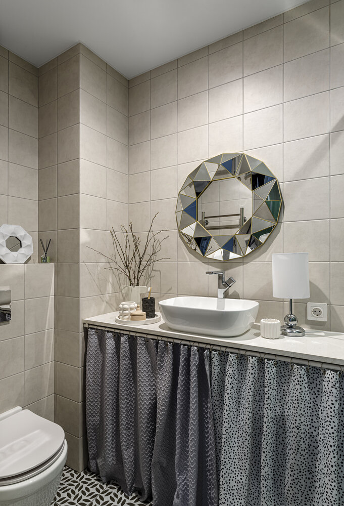 Фотография: Ванная в стиле Скандинавский, Современный, Эклектика, Малогабаритная квартира, Квартира, Студия, Проект дня, Воронеж, до 40 метров, Мария Саблина – фото на INMYROOM Фотография: Ванная в стиле Скандинавский, Современный, Эклектика, Малогабаритная квартира, Квартира, Студия, Проект дня, Воронеж, до 40 метров, Мария Саблина – фото на INMYROOM