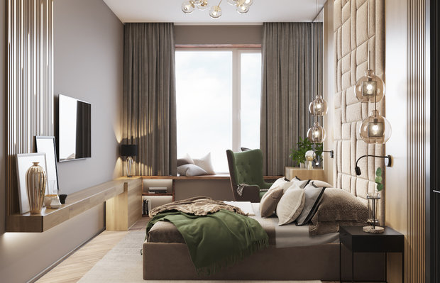 Фото из портфолио Сердце Столицы \ 96 кв. м. – фотографии дизайна интерьеров на INMYROOM