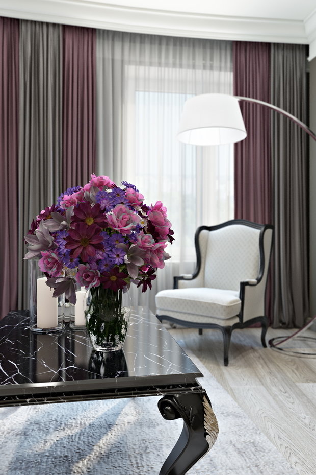 Фото из портфолио Английский квартал. Гостиная – фотографии дизайна интерьеров на INMYROOM