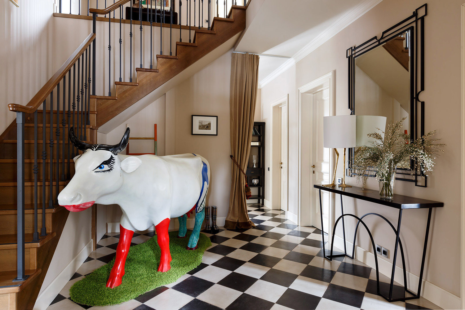 Фотография: Прихожая в стиле Эклектика, Дом, Проект недели, 4 и больше, Более 90 метров, Оксана Бутман – фото на INMYROOM Фотография: Прихожая в стиле Эклектика, Дом, Проект недели, 4 и больше, Более 90 метров, Оксана Бутман – фото на INMYROOM