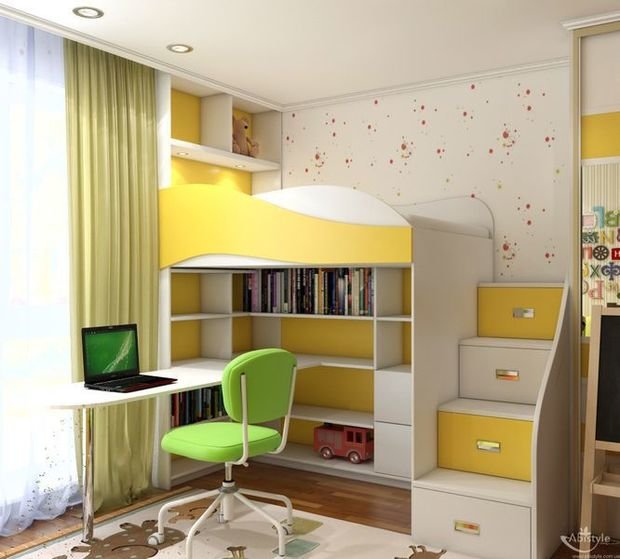 Фото из портфолио детская – фотографии дизайна интерьеров на InMyRoom.ru