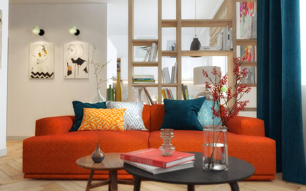 Фото из портфолио Квартира-студия в скандинавском стиле  – фотографии дизайна интерьеров на INMYROOM