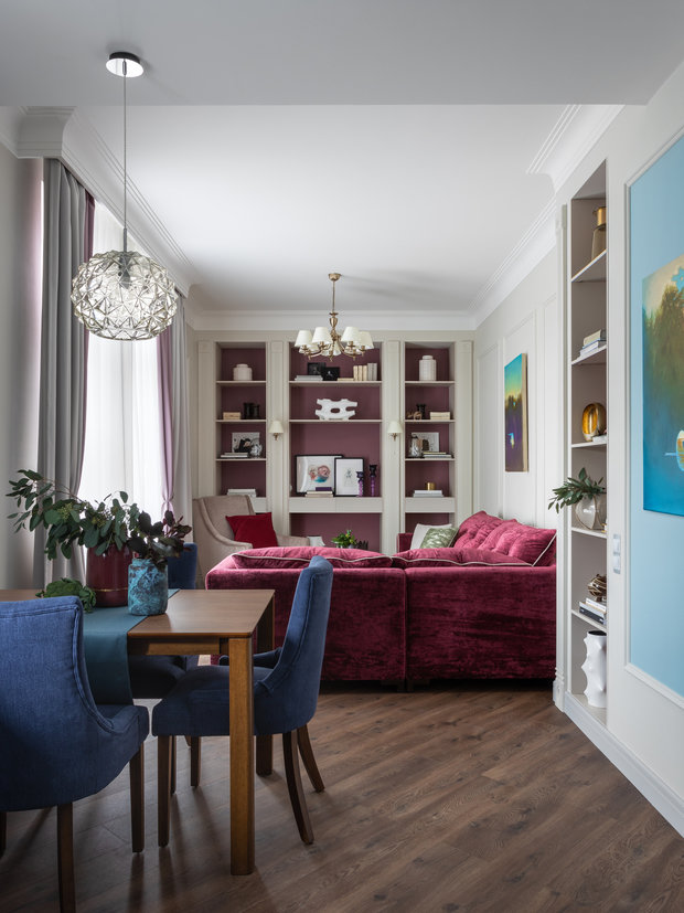 Фото из портфолио Красочный проект Варшавка – фотографии дизайна интерьеров на INMYROOM