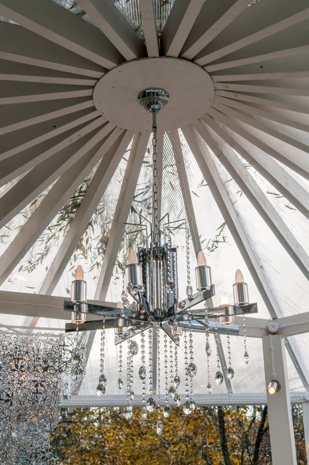 Фотография: Мебель и свет в стиле Прованс и Кантри, Эклектика, Дом, Дома и квартиры, Беседка, Барная стойка – фото на INMYROOM