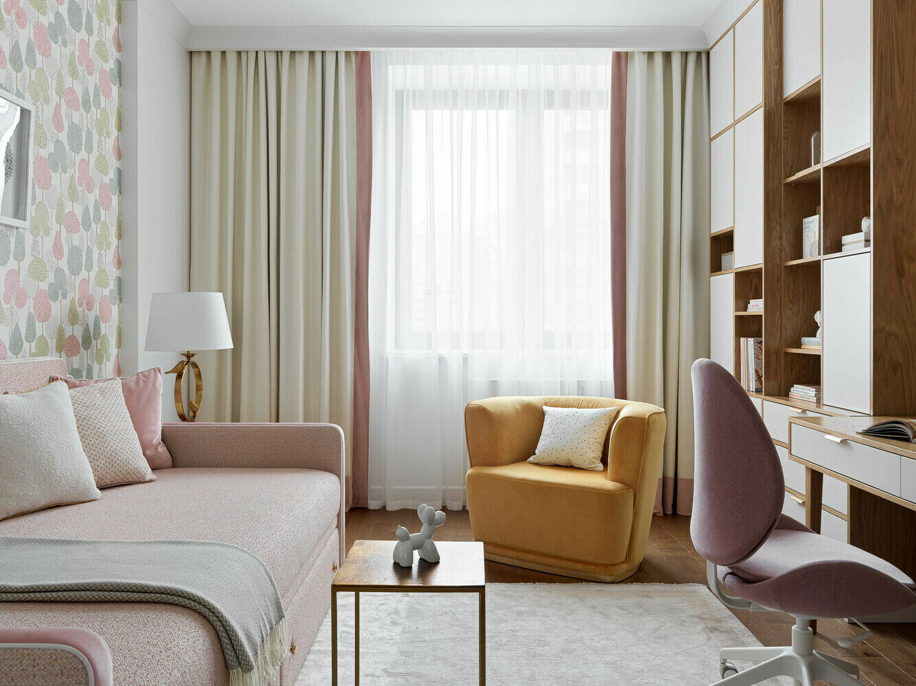 Фотография: Детская в стиле Современный, Квартира, Проект недели, Москва, Монолитный дом, 3 комнаты, Более 90 метров, Anddesign – фото на INMYROOM