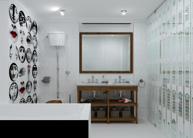 Фото из портфолио Минималистичная квартира с элементами лофта – фотографии дизайна интерьеров на INMYROOM