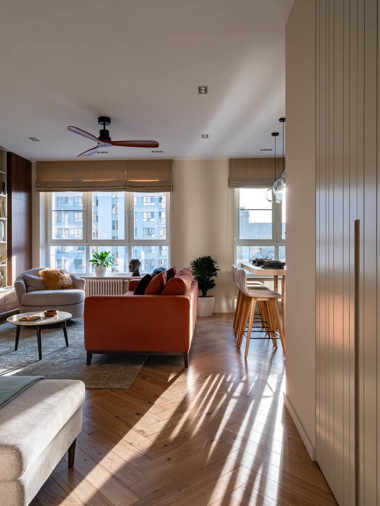 Фото из портфолио Ботанический сад 101 м2 – фотографии дизайна интерьеров на INMYROOM