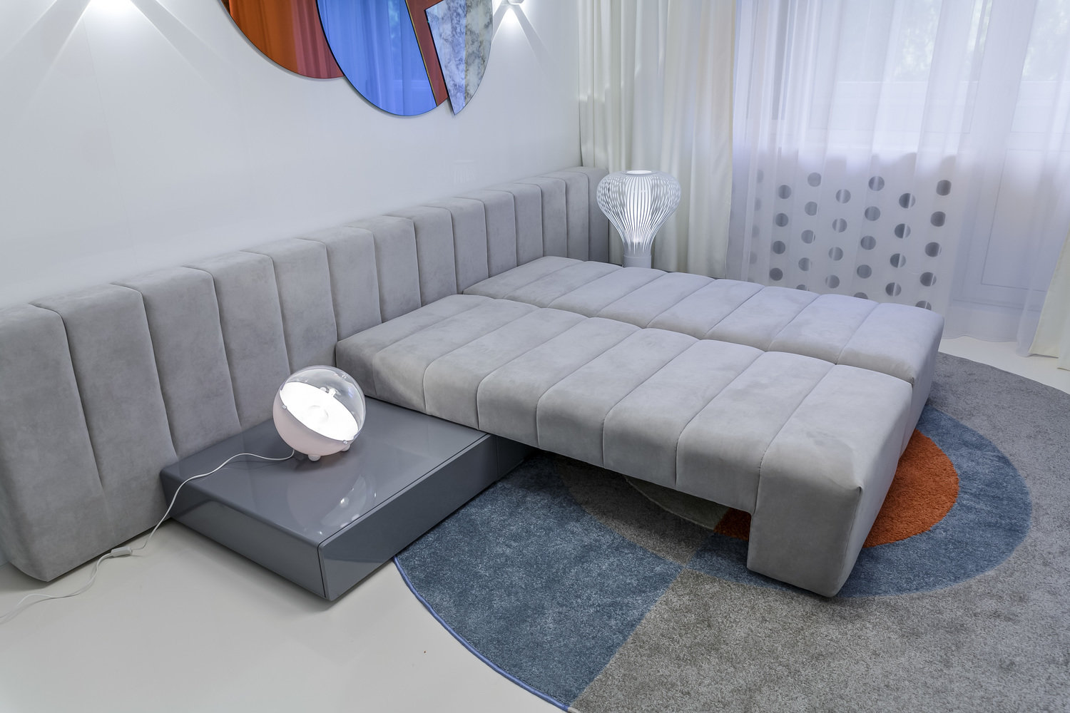 Фото из портфолио Космическая спальня-гостиная – фотографии дизайна интерьеров на INMYROOM Фото из портфолио Космическая спальня-гостиная – фотографии дизайна интерьеров на INMYROOM